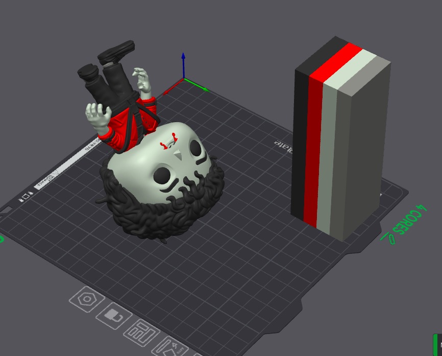 Miniatura 2 do modelo 3D Michael Jackson - Thriller