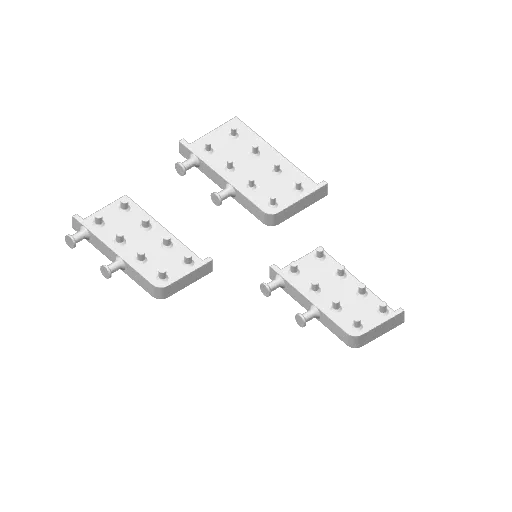 Miniatura 2 do modelo 3D 数学教具-钉子板-一二年级