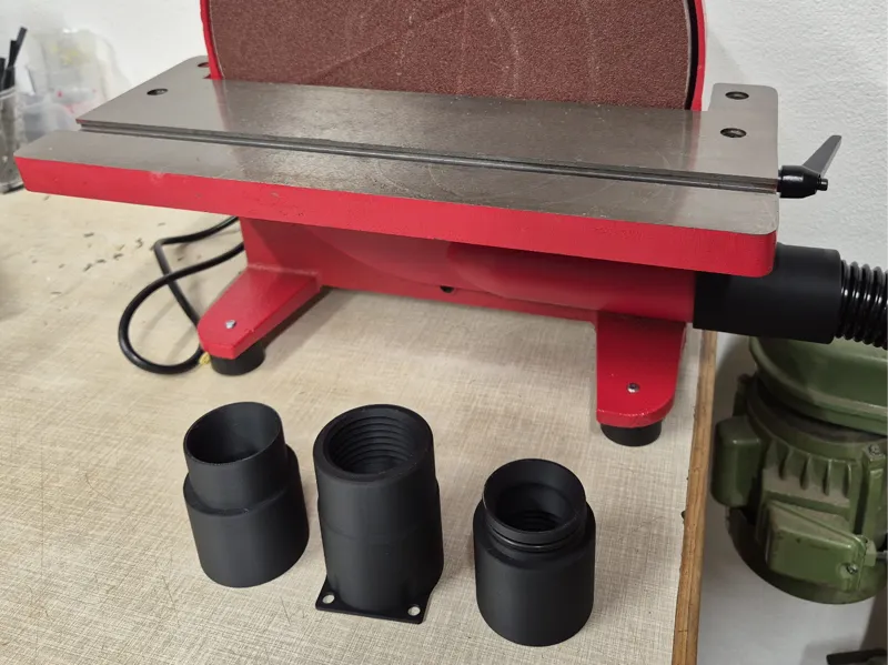 Holzmann TS305 Absaugung Adapter Tellerschleifer