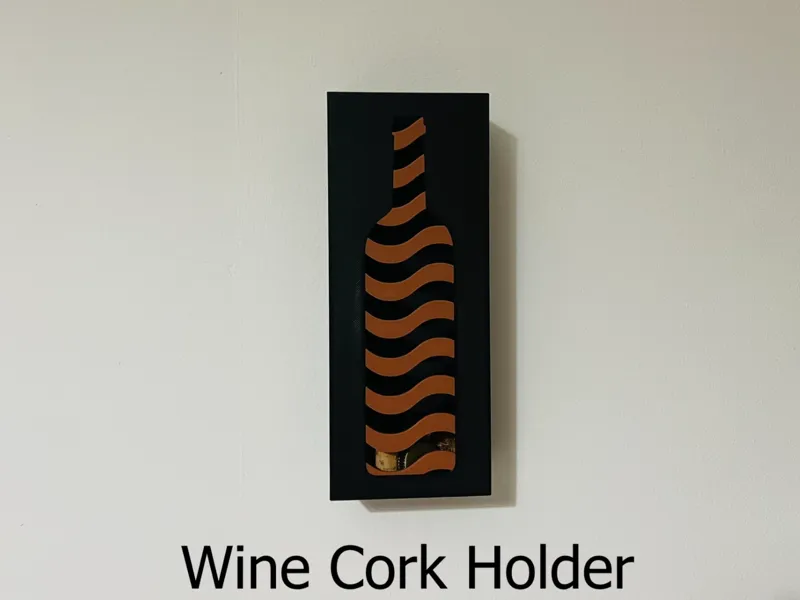 Wine Cork Holder Wall Art