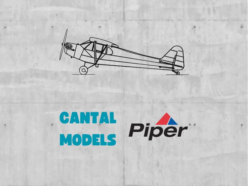 PIPER J-3 CUB #3 | 2D WALL ART