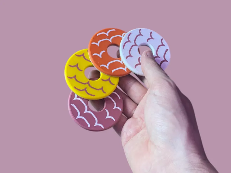Party Ring Magnet Fidget
