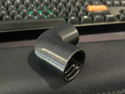 Conduit Elbow 25mm - No supports