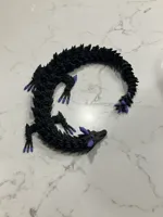 Dragon de cristal articulé — photo 5