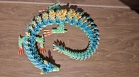 Dragon de cristal articulé — photo 3