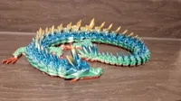 Dragon de cristal articulé — photo 1