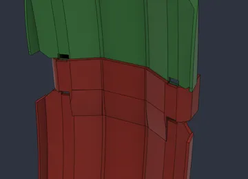 Modelo para impresión 3D: Cube Stereo Hybrid One '26 Schutzblech hinten — vista de referencia 5