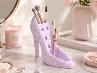 High Heel Organizer Nr. 3 geflochtene Oberfläche