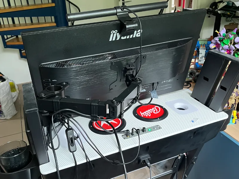 Screen Arm Adapter Mount Arcade2TV-XR/TankstickVR