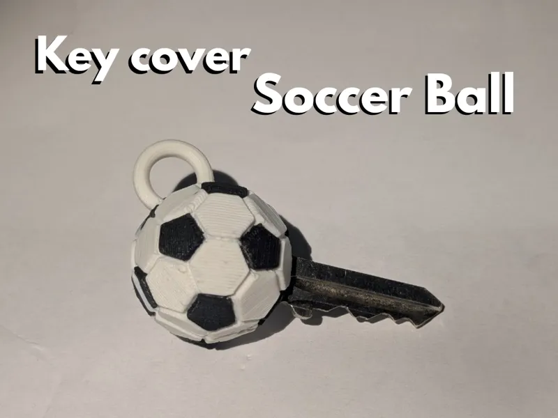 Key Cover - Soccer Ball
