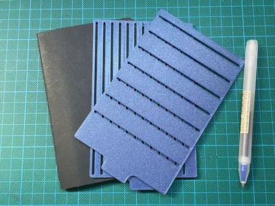 Notebook stencil for Moleskine Cahier