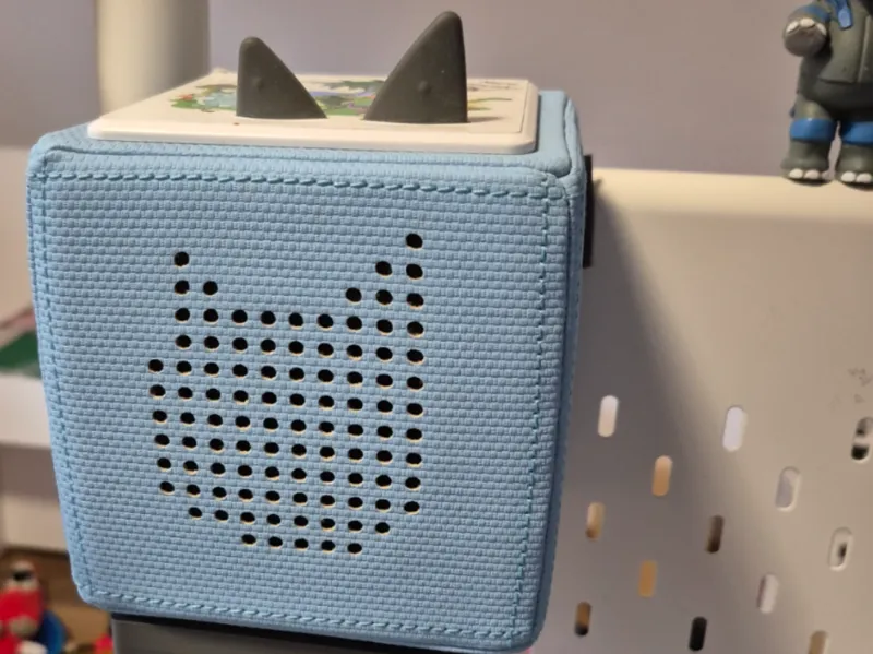 Toniebox, IKEA Vitval , Schmales Skadis-Design