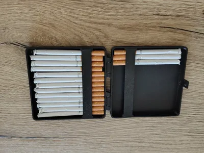 Tobacco case for micro slim tubes (5.5mm x 80mm)