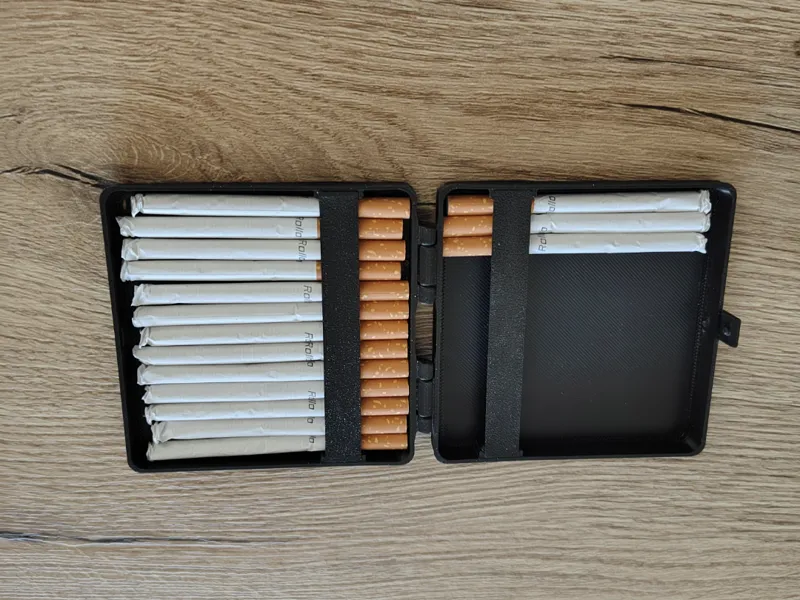 Tobacco case for micro slim tubes (5.5mm x 80mm)