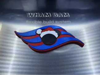 DCL Logo Mickey Christmas Cruise Magnet