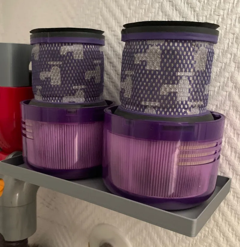 Dyson filter tray