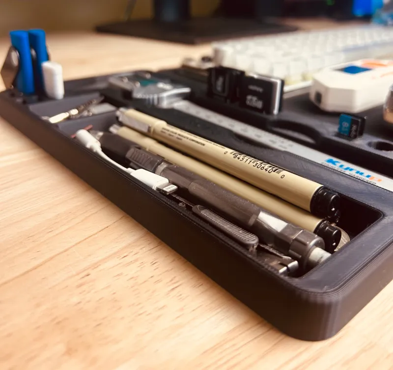 Sleek Desk Organizer (Caliper Holder)
