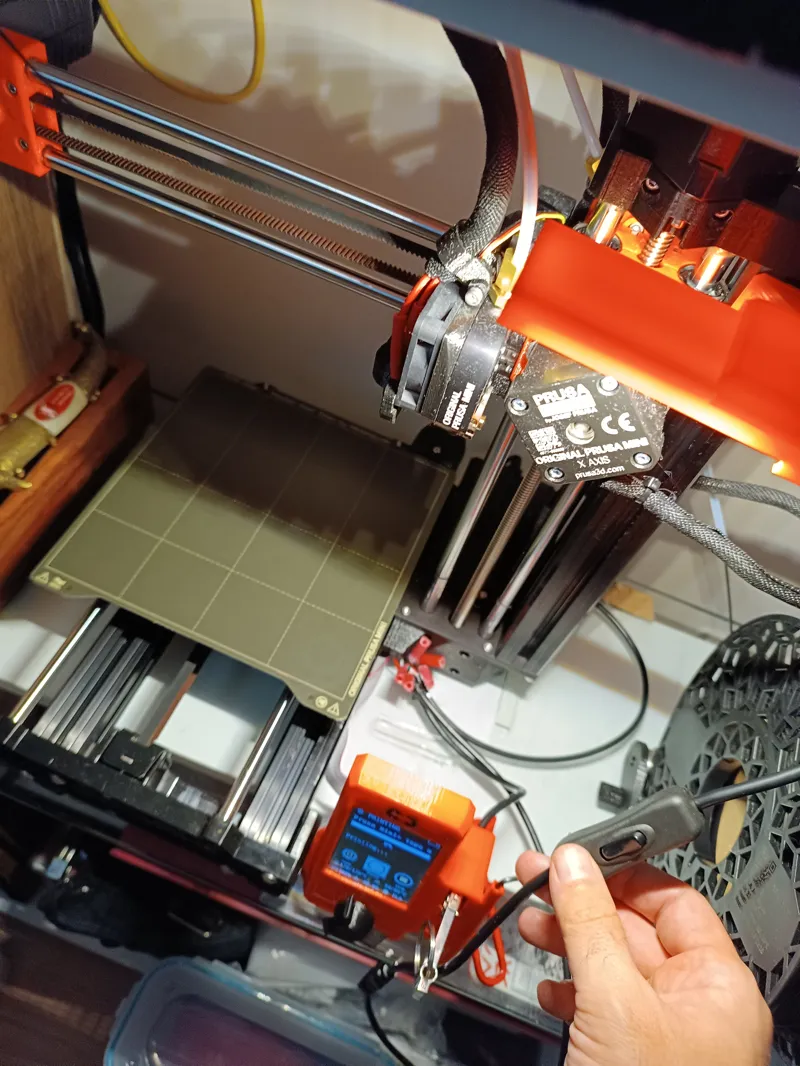 Prusa MINI Led Holder with 2 mounting points v2