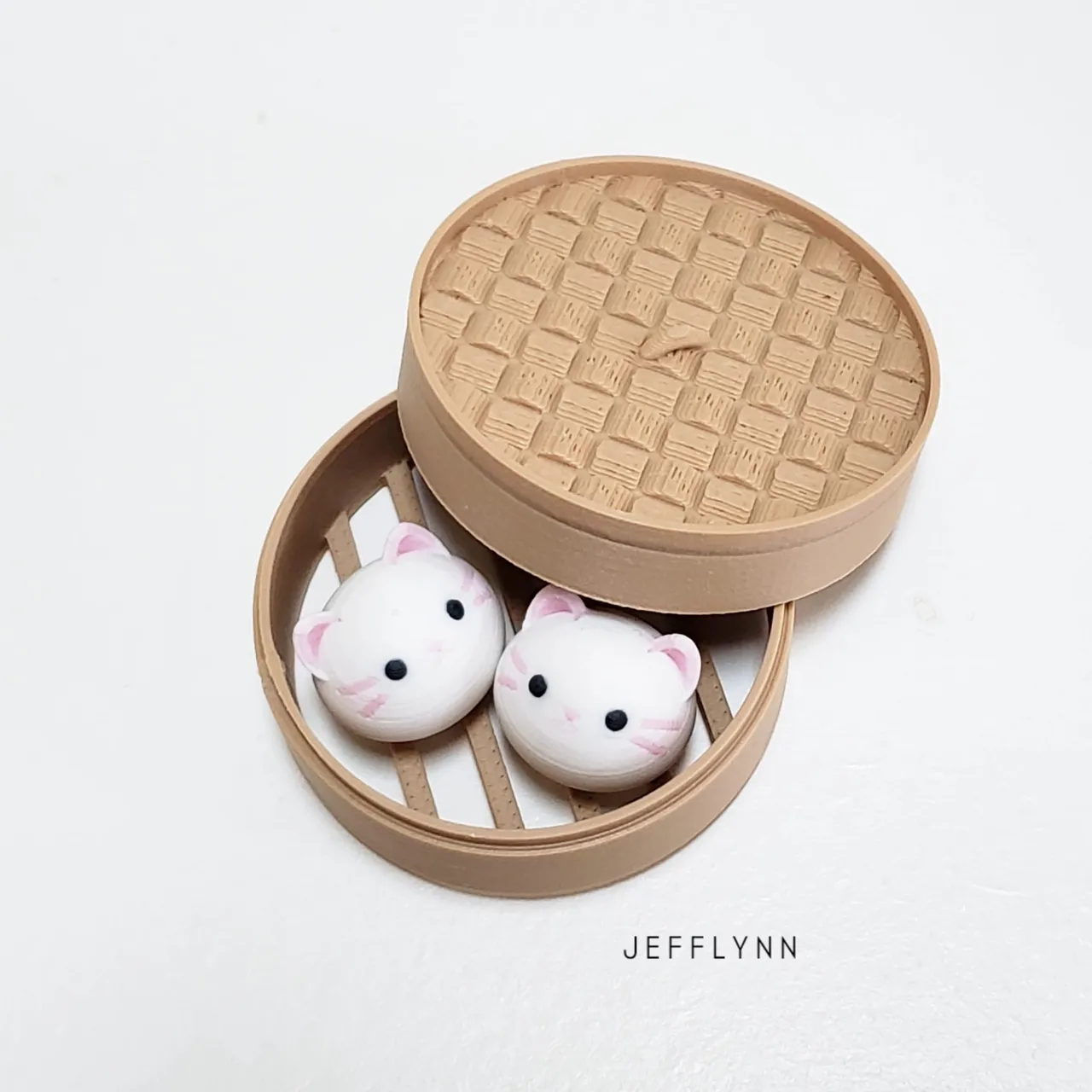 Animal bun Dim Sum Basket and Box view 4