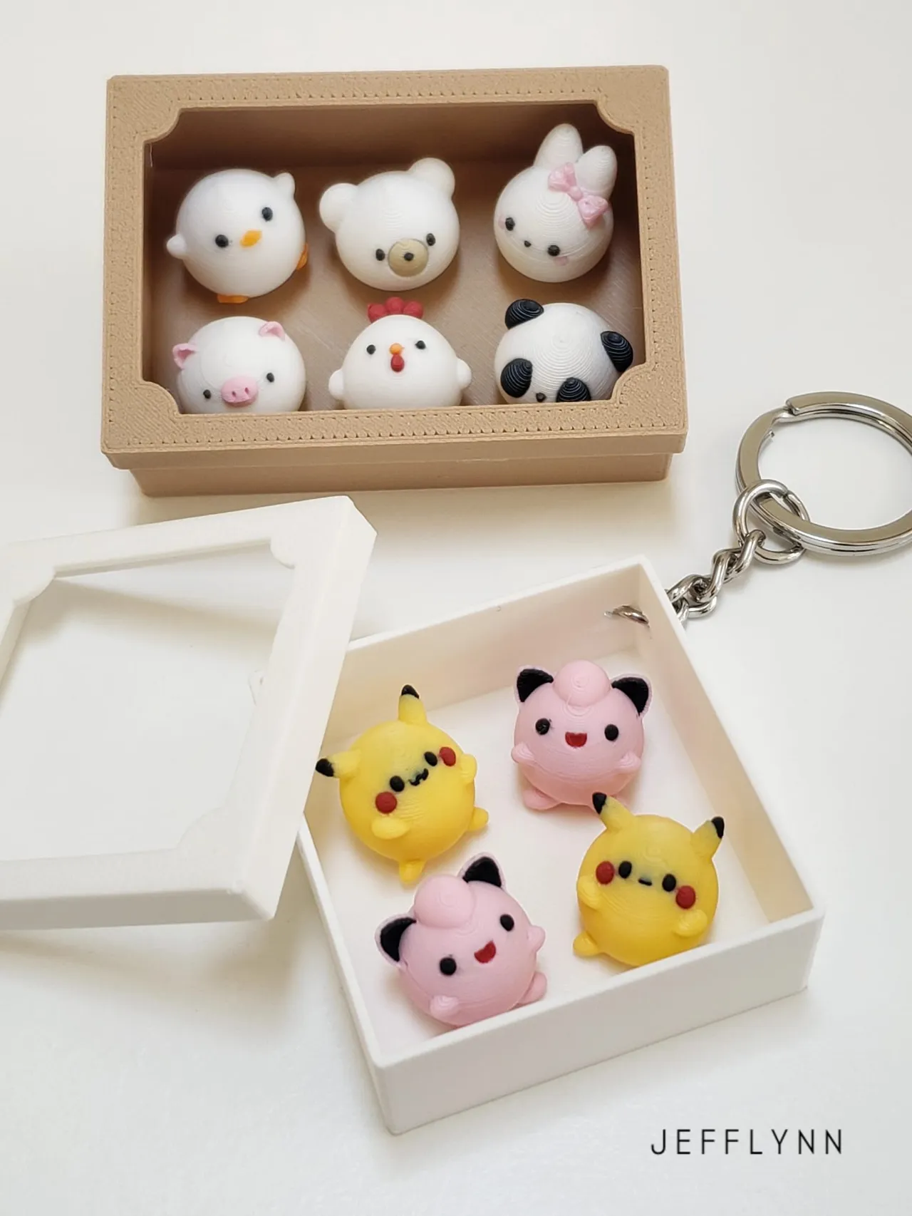 Animal bun Dim Sum Basket and Box view 2
