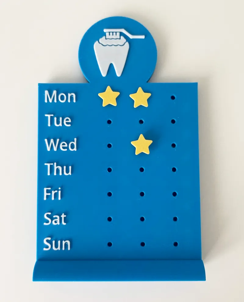 Tooth Brushing Reward Chart