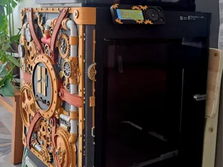 P/X series steampunk wall panel