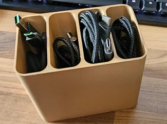 Stackable Draw Organiser - USB Cable Companion