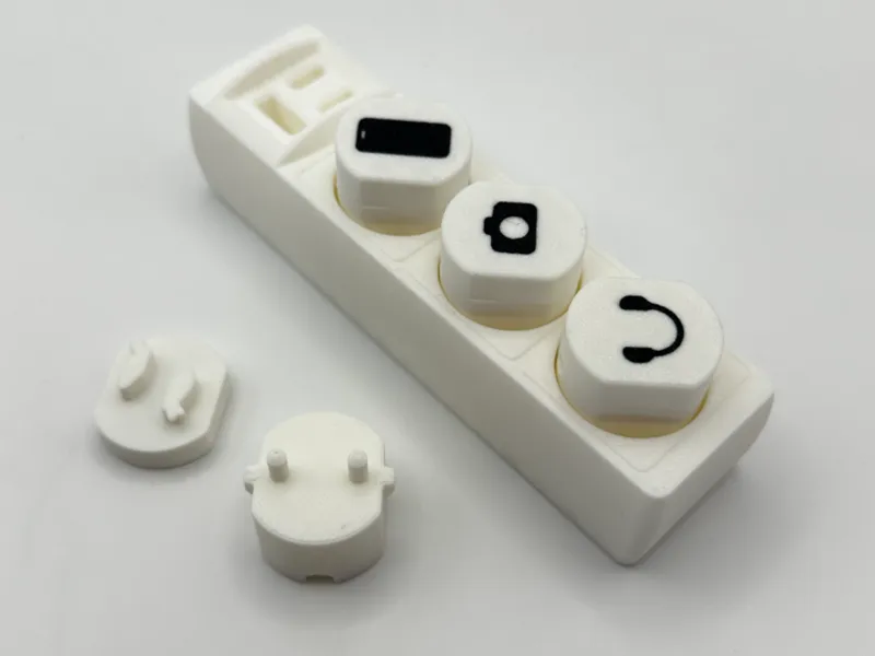 Kabelmanagement Mehrfachstecker inkl. USB-A und -C