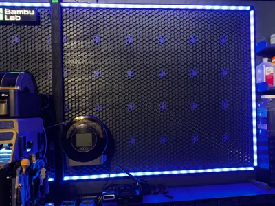 Honeycomb Wall Mount Clip for LED Track