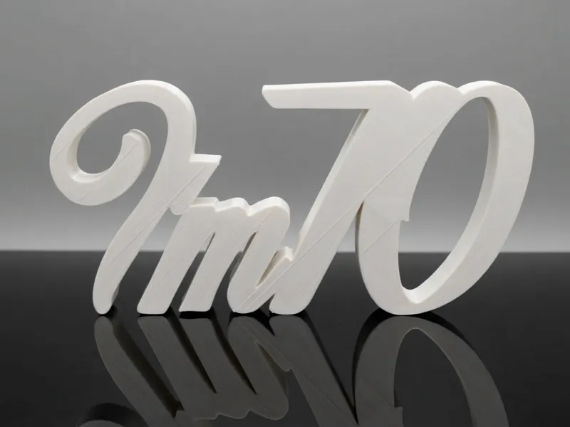 I'm 70 decoration cake topper for birthday