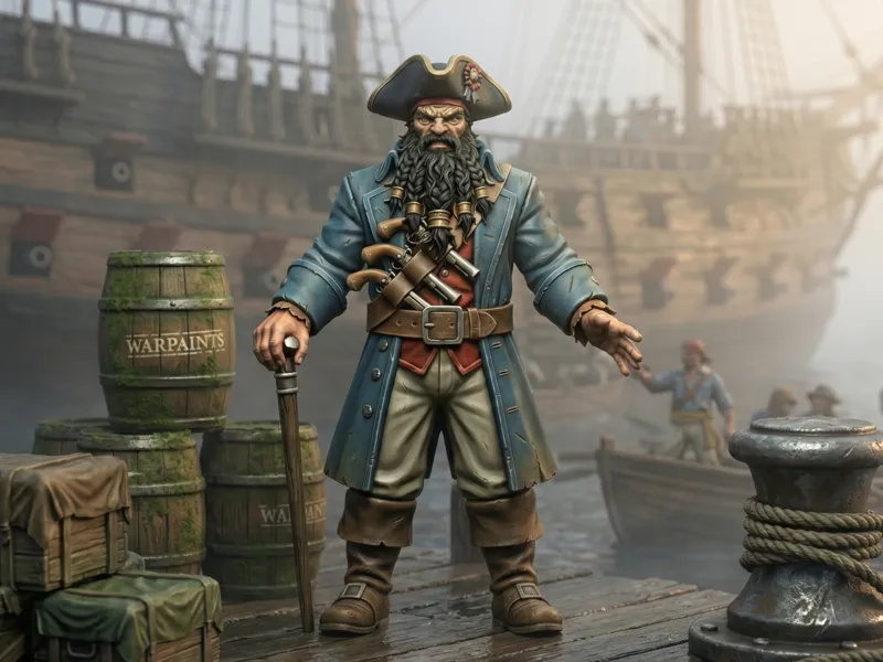 Piratencrew – Captain Black Beard