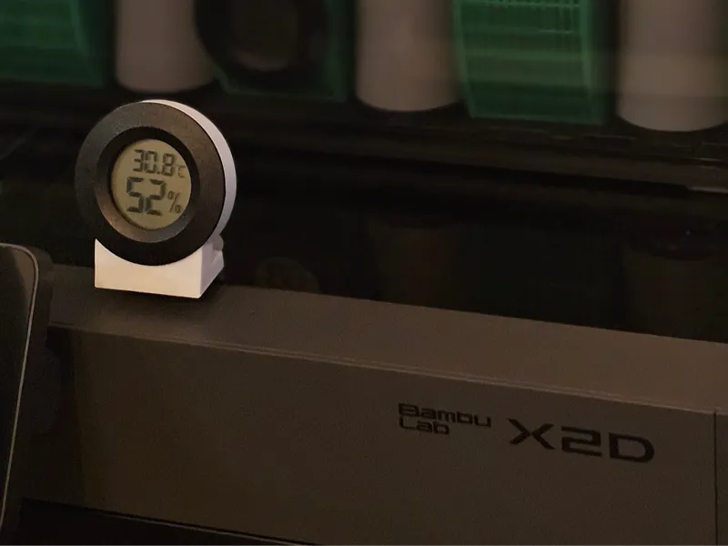 X2D/ AMS2 Hygrometer Lip Stand