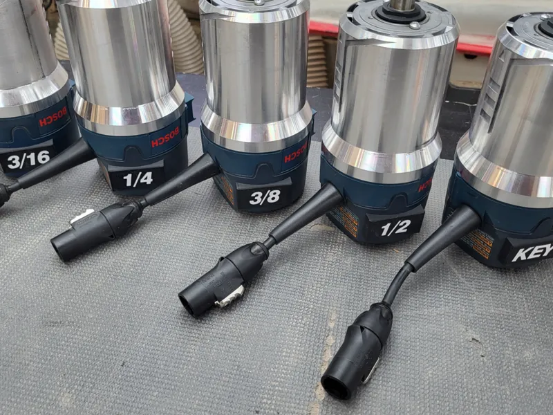 Bosch 1617 Router Label