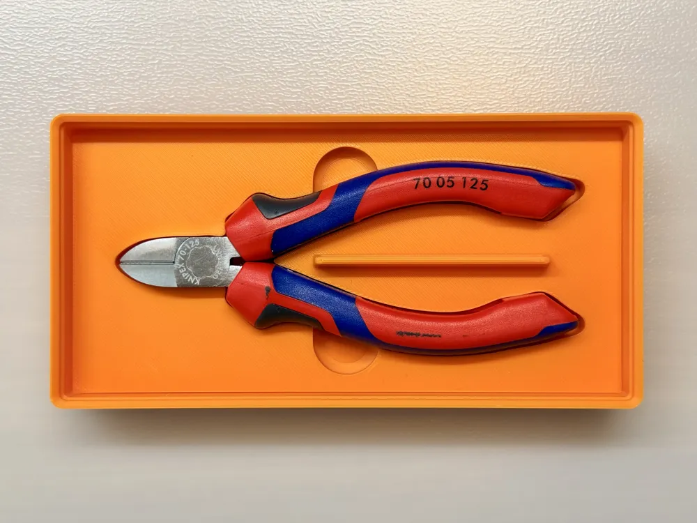 Gridfinity boxes for Knipex pliers and cutters Remixed by Radu Cotescu ...