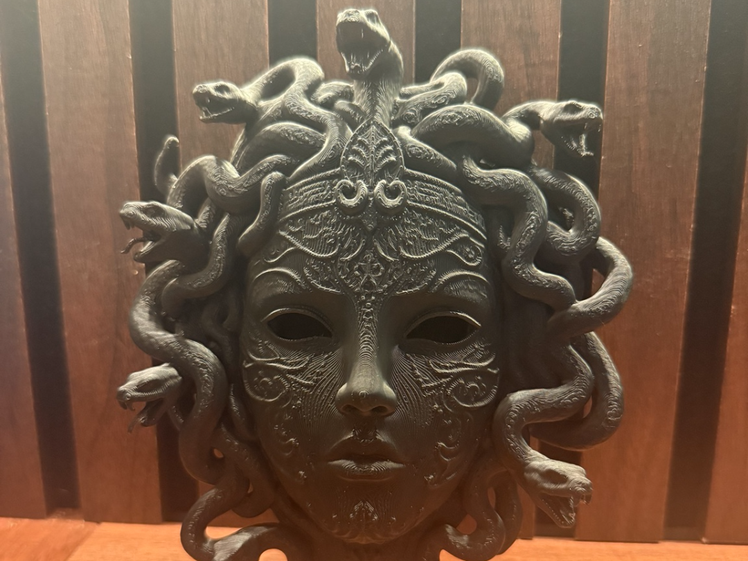 Medusa Mask Decorative Print