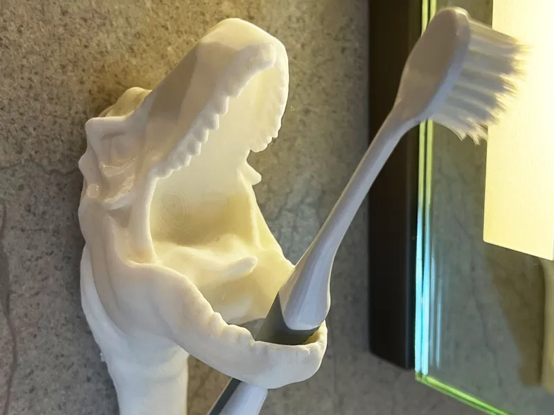 Dino ToothBrush Stand