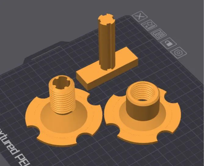 Spool Holder and Tool For Winder