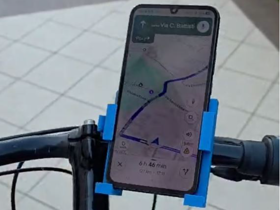 Supporto telefono per bici-moto-scooter