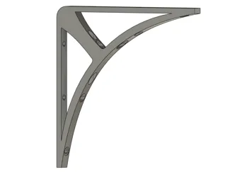 eleganter Regalbrett Halter