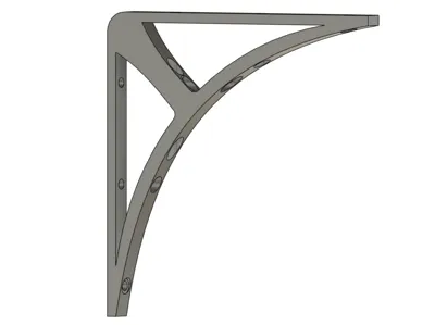 Elegant Shelf Bracket Holder