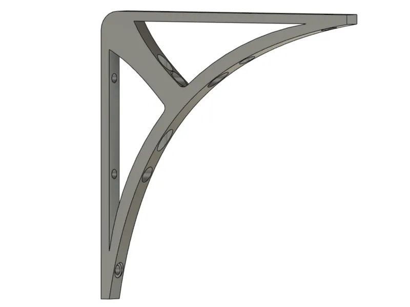 eleganter Regalbrett Halter