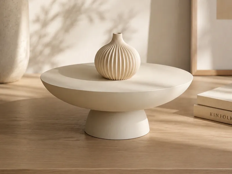 Minimal Home Decor Pedestal Tray