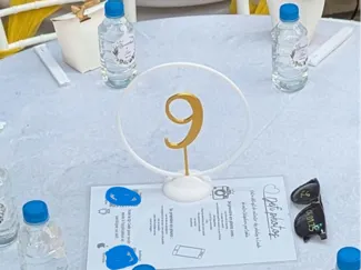 Centre de table 1-15 pour mariage