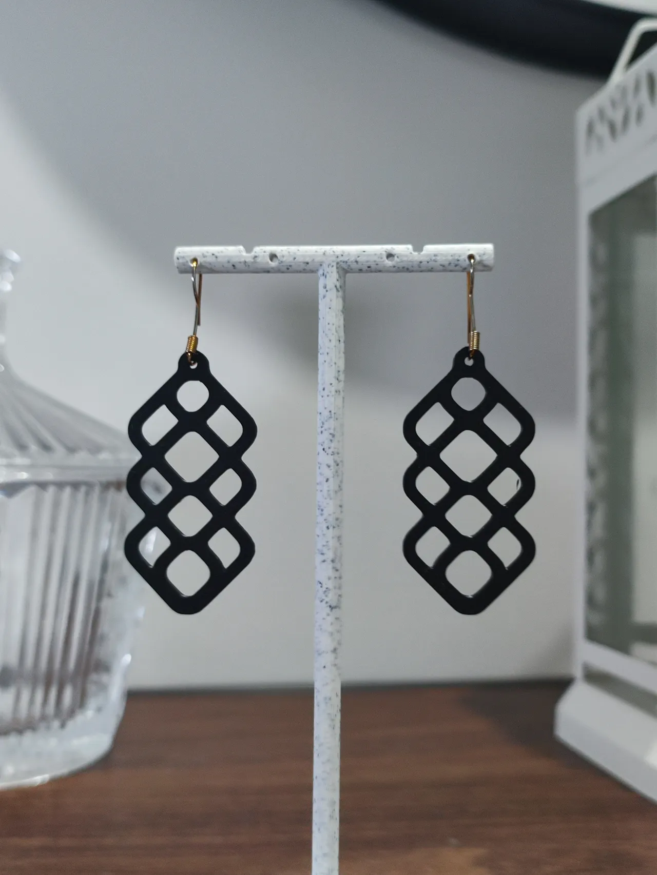 Aretes Enigma de Red view 2