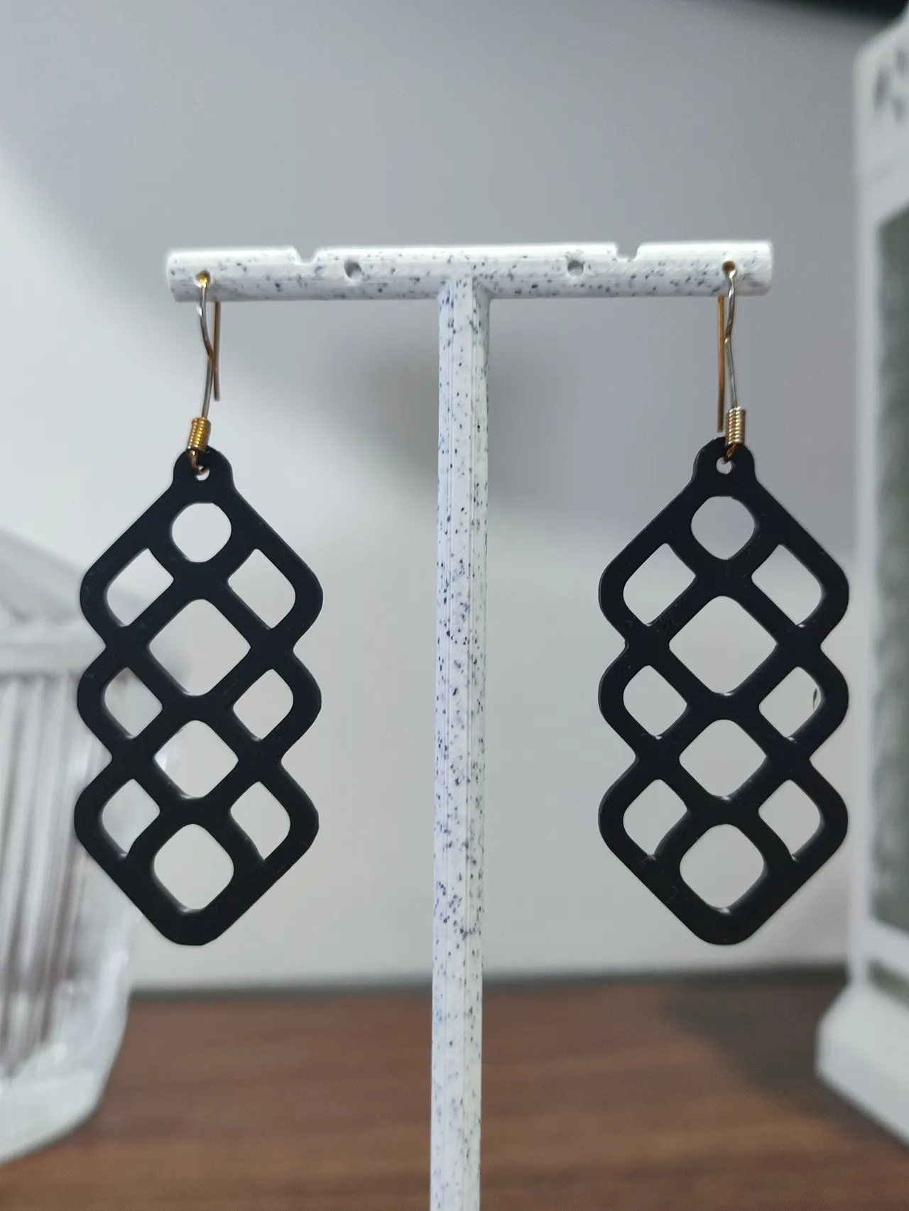 Aretes Enigma de Red view 3