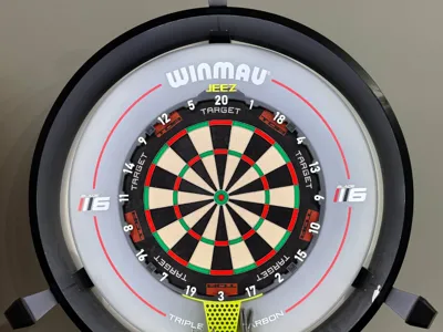 Dartboard number ring v3 - Scolia Compatible
