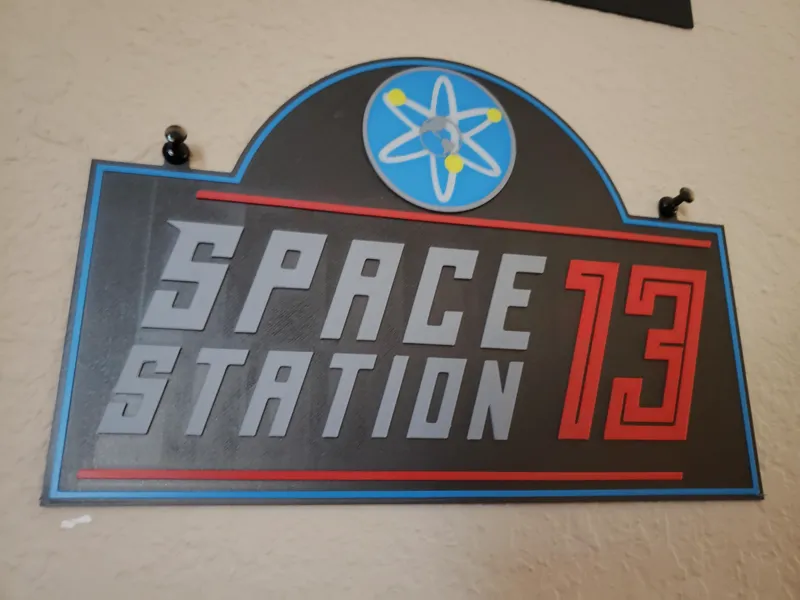 Space Station 13 sign