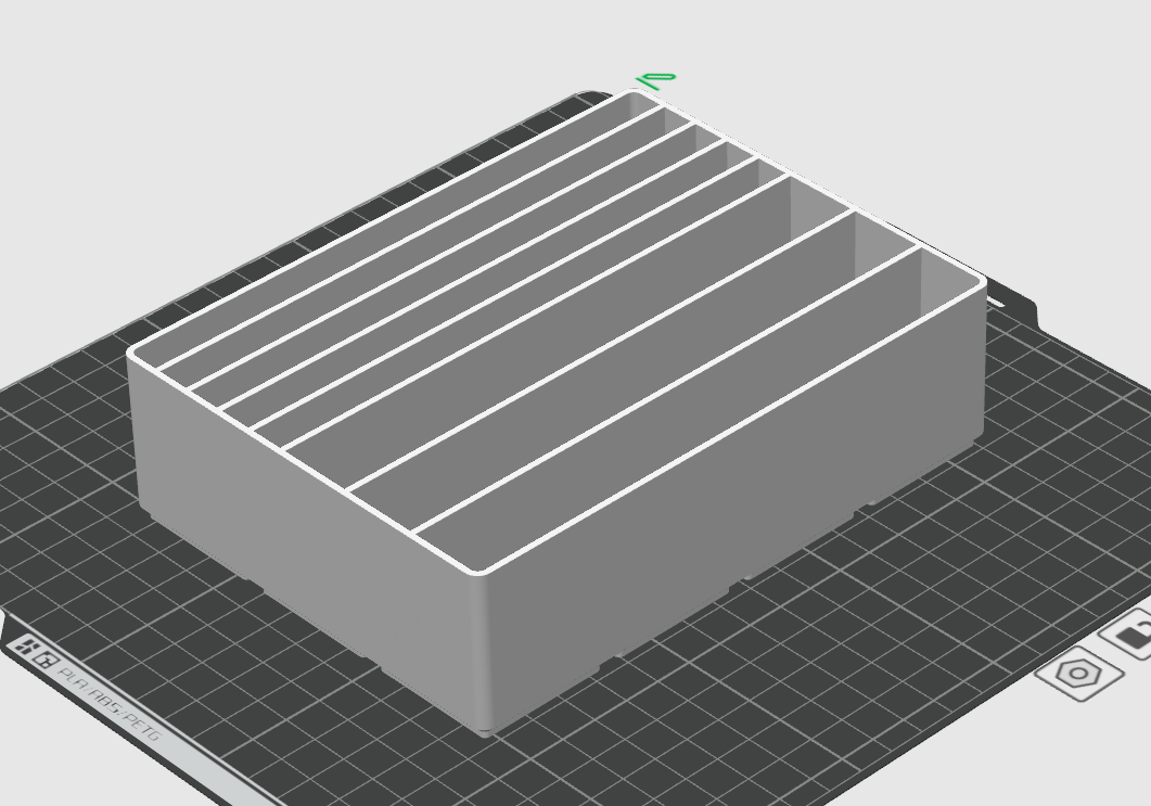 Miniatura 5 do modelo 3D Gridfinity Document & Mail Organizer