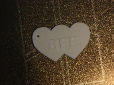 Bff Double Heart 