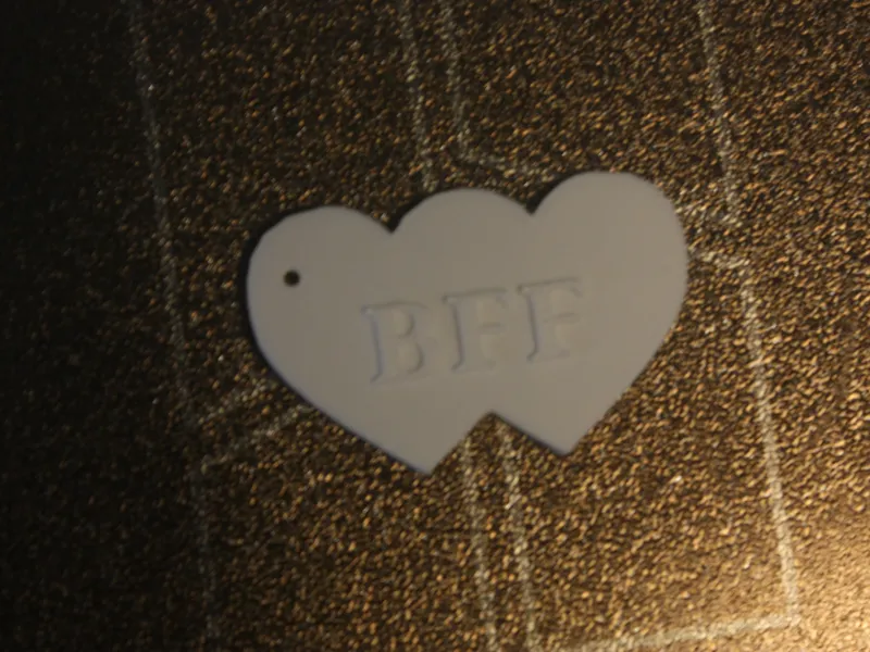 Bff Double Heart 